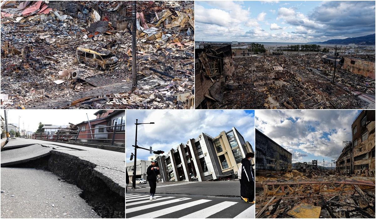 Bilan negru în Japonia. Numărul morțiilor după cutremurul de 7,6 a ajuns la 73. Autoritățile întră în a 4-a zis de căutări pentru supravieţuitori