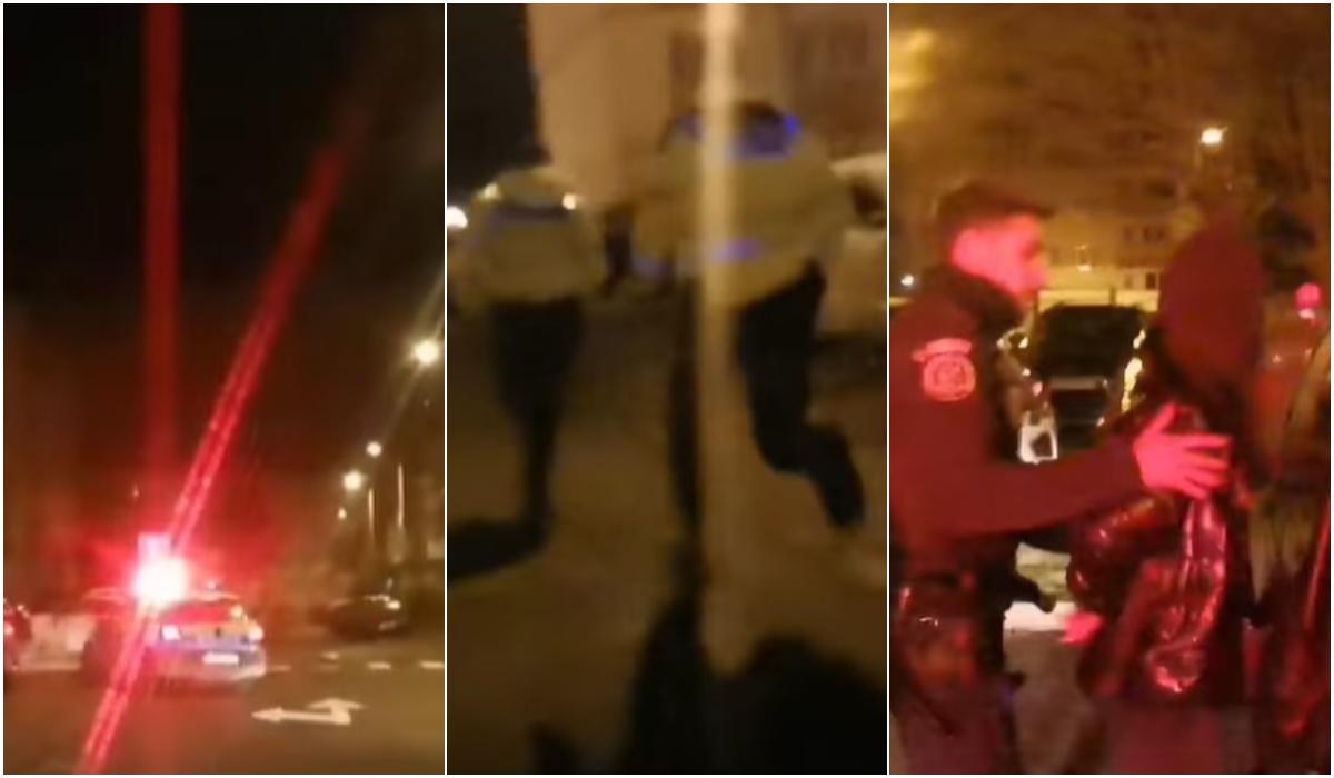 O adolescentă de 16 ani s-a ales cu dosar penal după ce a condus un SUV cu viteză prin Sibiu şi a fugit de poliţişti. A fost prinsă abia după ce a abandonat maşina