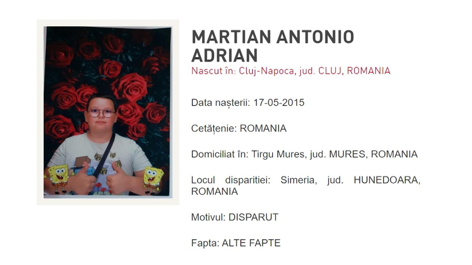 Copiii dispăruți ai milionarului Adrian Marțian, căutați de polițiști cu un câine de urmă. Cei trei frați au fost pierduți de bonă, în Hunedoara