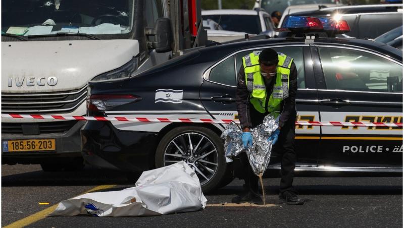 Atac armat lângă Tel Aviv. Un polițist mort și alte patru persoane rănite după ce un bărbat a deschis focul pe o autostradă