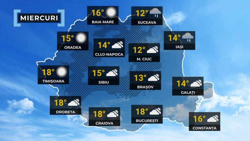 Vremea 16 octombrie 2024. Prognoza meteo pe regiuni, în București și la munte