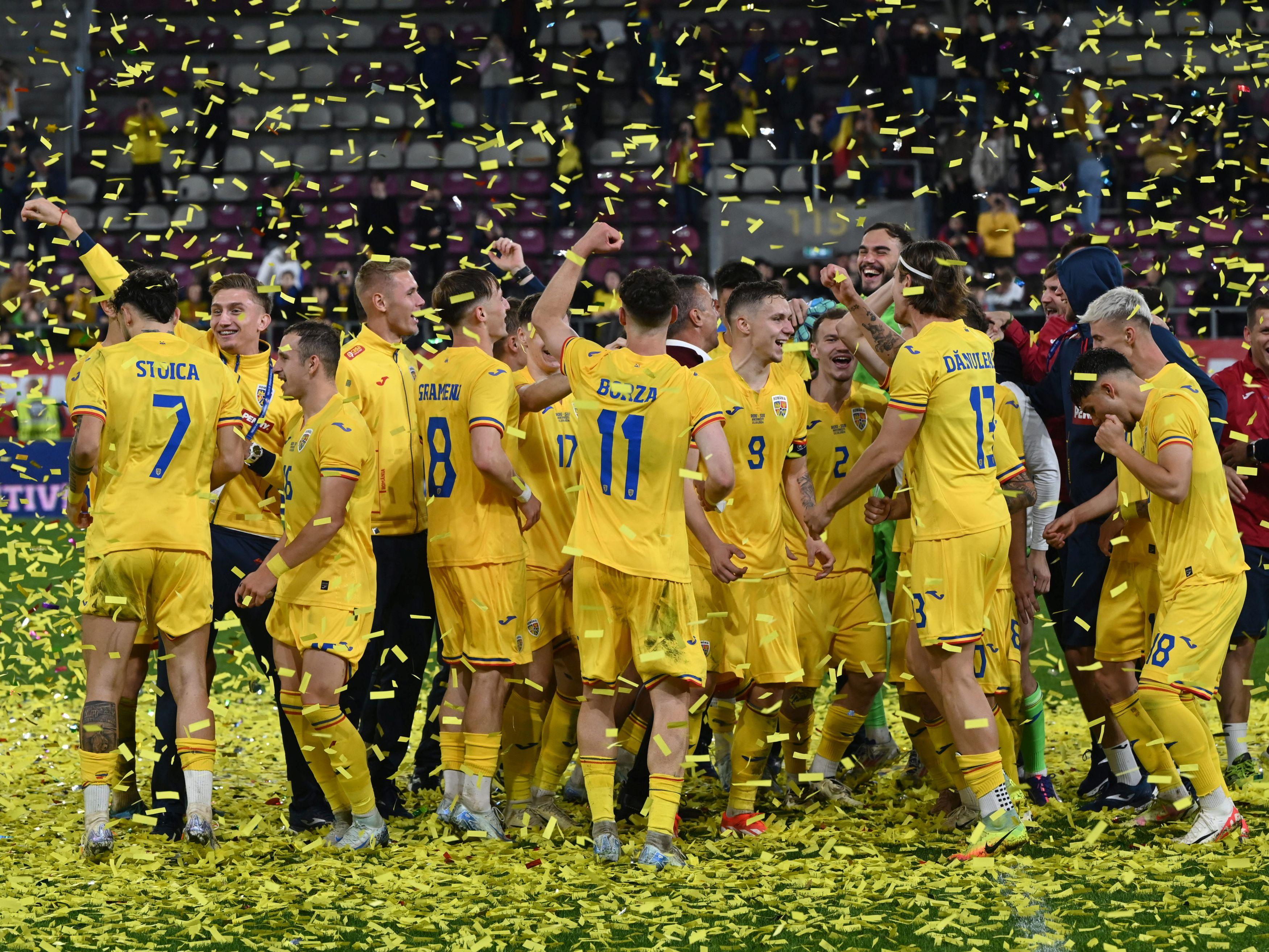 Tricolorii U21 s-au calificat la EURO 2025