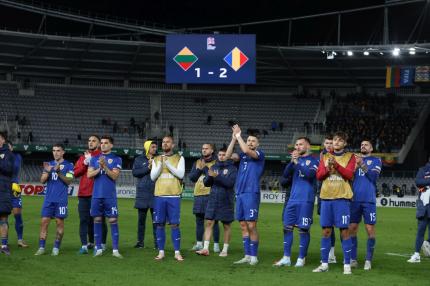 Meciul Lituania - România, 1-2, transmis aseară de Antena 1 şi AntenaPLAY, lider detaşat de audienţă