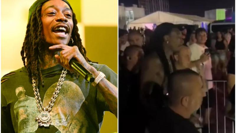 Rapperul american Wiz Khalifa, trimis în judecată la Constanța, după ce ar fi fumat canabis pe scena festivalului Beach, Please!