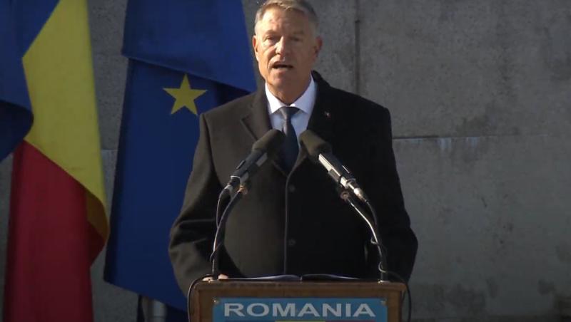 Klaus Iohannis vrea modificarea legilor pentru a contracara dronele rusești. Discursul preşedintelui de Ziua Armatei