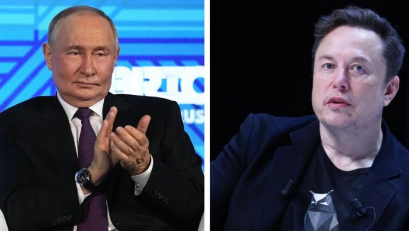 Kremlinul neagă că Vladimir Putin şi Elon Musk s-ar consulta în privinţa afacerilor sau a situaţiei geopolitice actuale