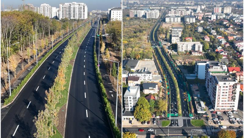 Bulevardul Valea Largă din sectorul 6, deschis. Va facilita accesul dinspre autostrada A1 către sudul Capitalei