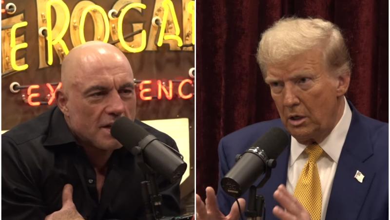 Joe Rogan, interviu de 3 ore cu Donald Trump. Candidatul republican a dezvăluit cea mai mare greşeală din timpul fostului mandat