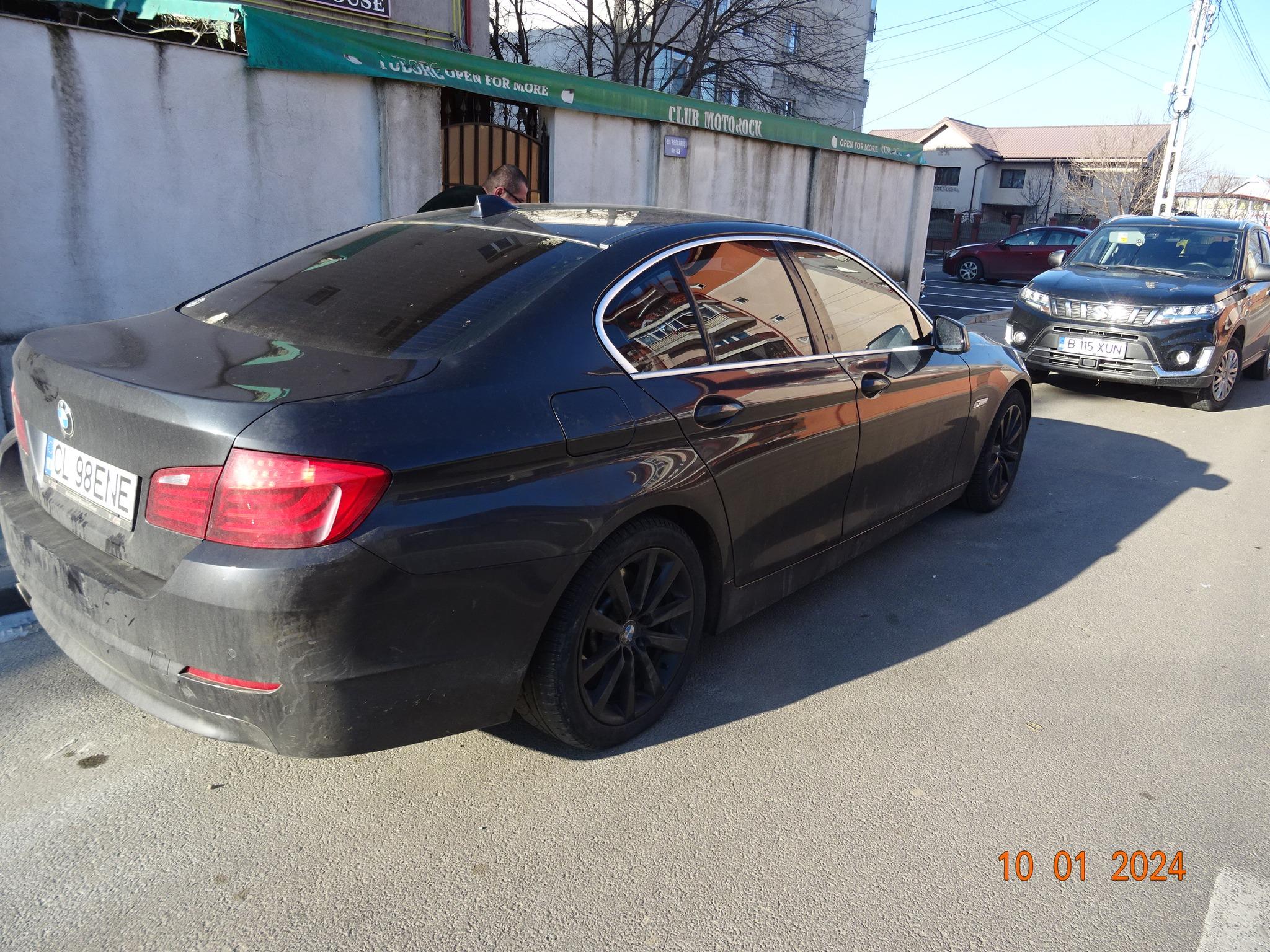 ANAF scoate la vânzare o maşină BMW 525 XDRIVE