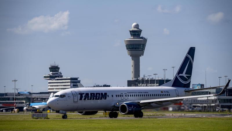 Sechestru pe combustibilul unui avion TAROM, în Amsterdam, din cauza neplății unor compensații. Reacția companiei aeriene