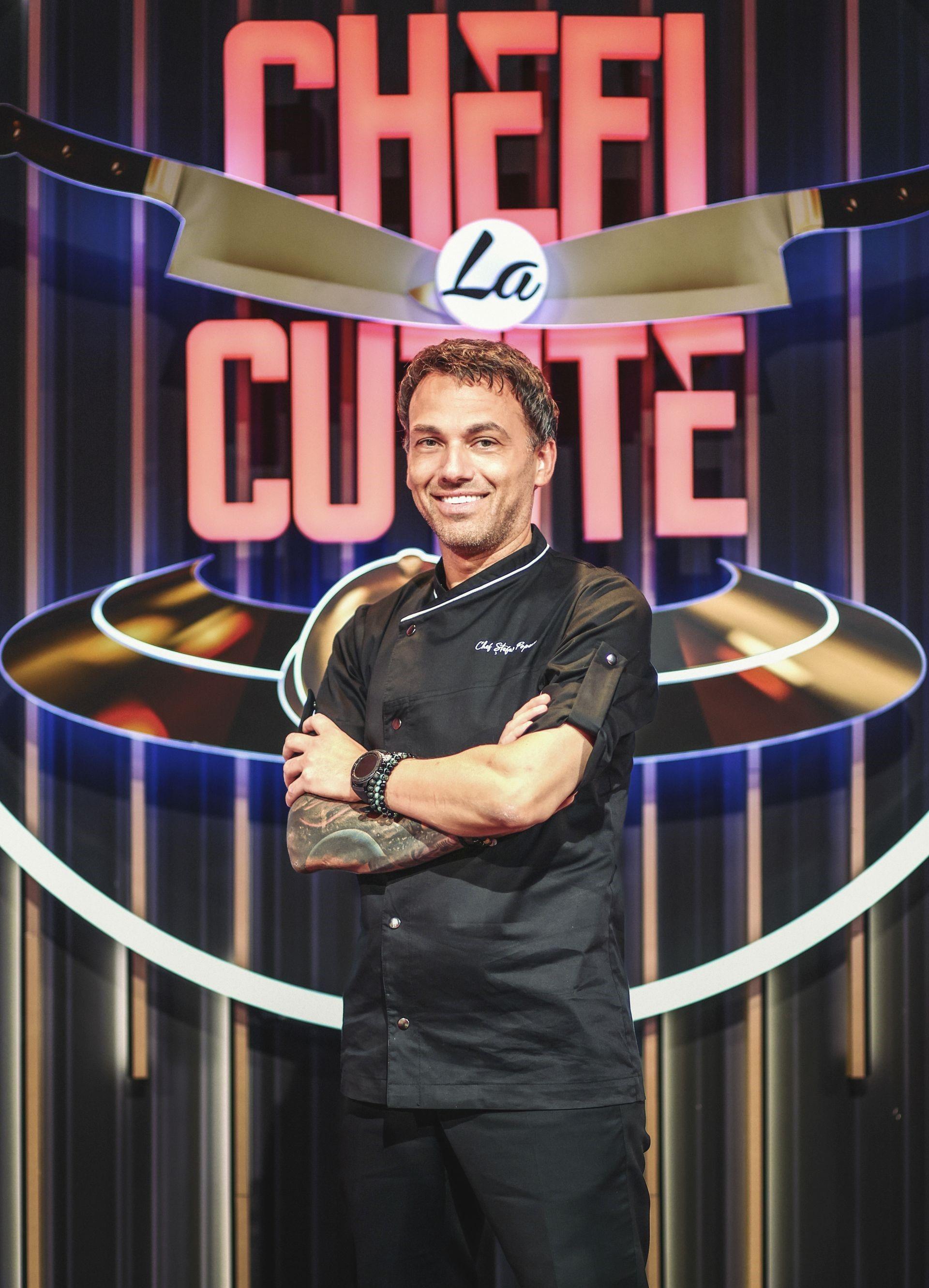 Chef Ștefan Popescu, despre momentele tensionate de la Chefi la cuțite: ”Când aștept verdictul de la amulete, am un playlist de efect. Muzica mă ajută să mă calmez”