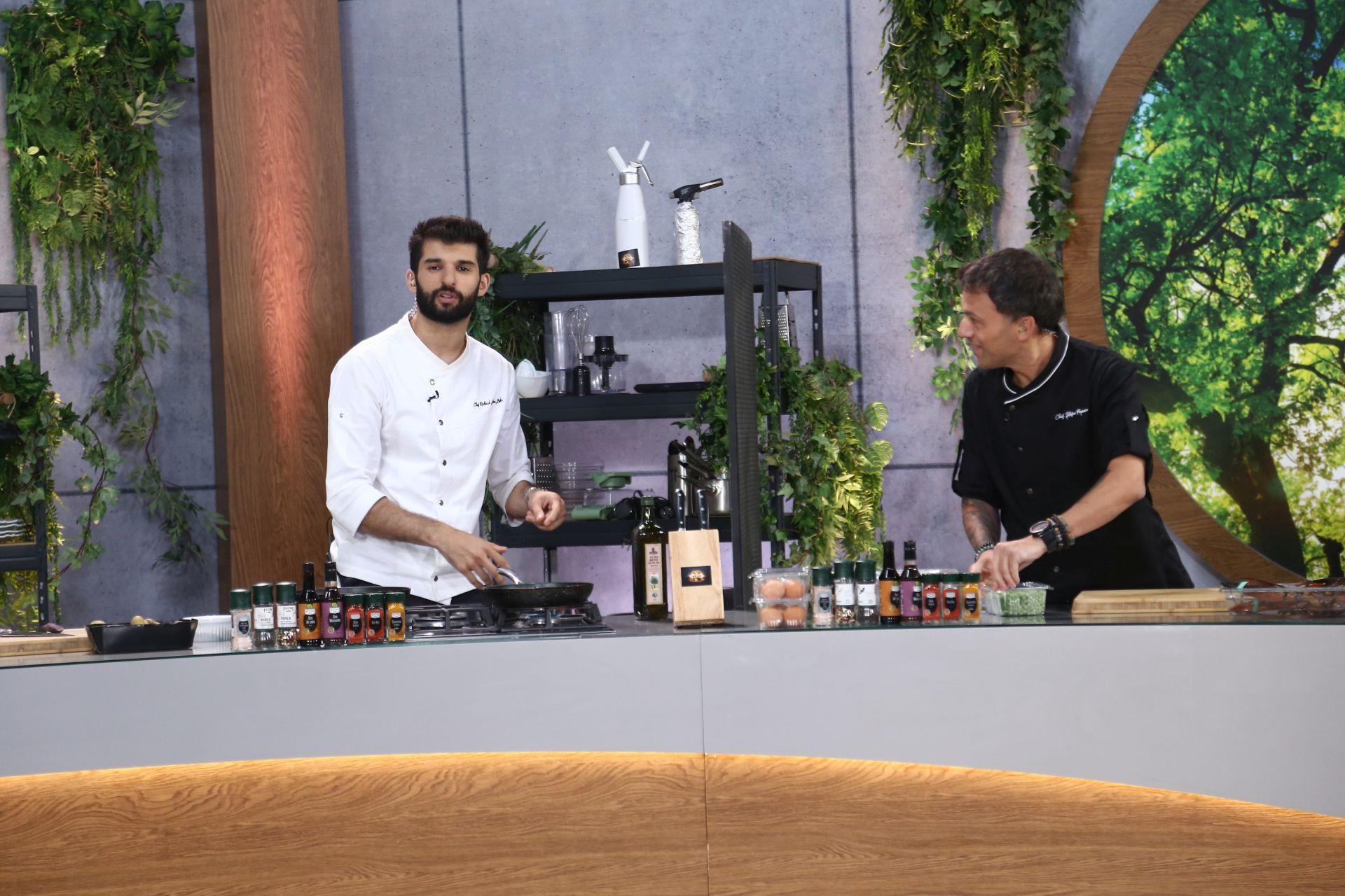 Chef Ștefan Popescu, despre momentele tensionate de la Chefi la cuțite: ”Când aștept verdictul de la amulete, am un playlist de efect. Muzica mă ajută să mă calmez”