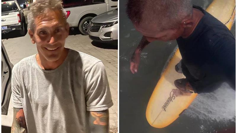 Gest eroic în timpul uraganului Helene. Cum şi-a salvat un bărbat 12 vecini, folosind doar placa de surf: "Ca un înger!"