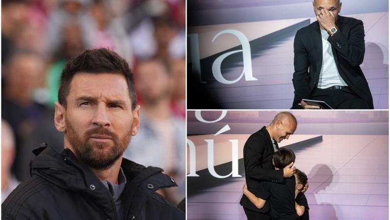 Lionel Messi îi aduce un omagiu "fenomenului" Andres Iniesta, după retragerea din fotbal: "Mingea îți va simți lipsa"