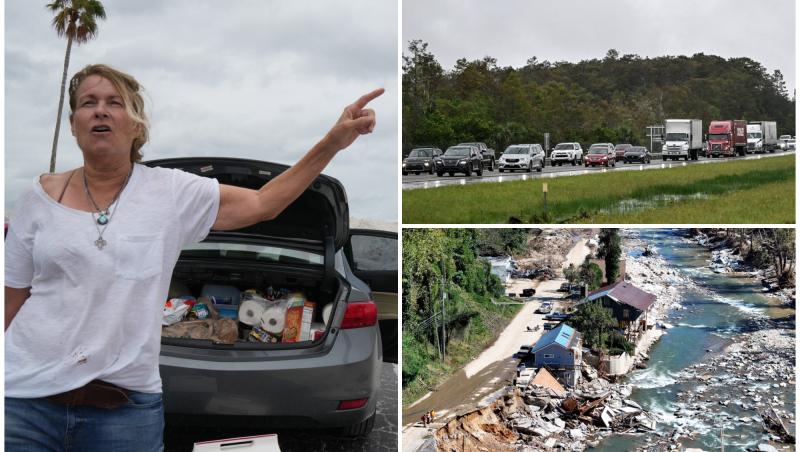 Exodul din calea uraganului Milton: blocaje în trafic şi criză de combustibil în Florida. Furtuna a ajuns la intensitate maximă: "O catastrofă iminentă"