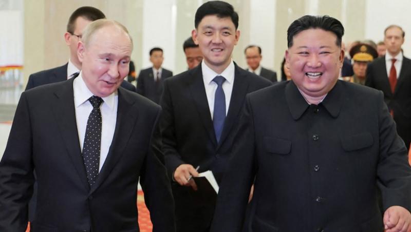 Kim Jong Un i-a trimis lui Putin peste 1.000 de rachete, pe lângă trupe şi generali de top, susţine Seulul