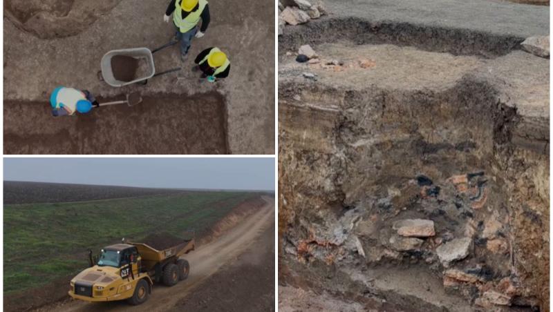 Descoperire veche de 1.900 de ani pe şantierul căii ferate Timişoara-Arad. "Comoara" arheologică scoasă la lumină