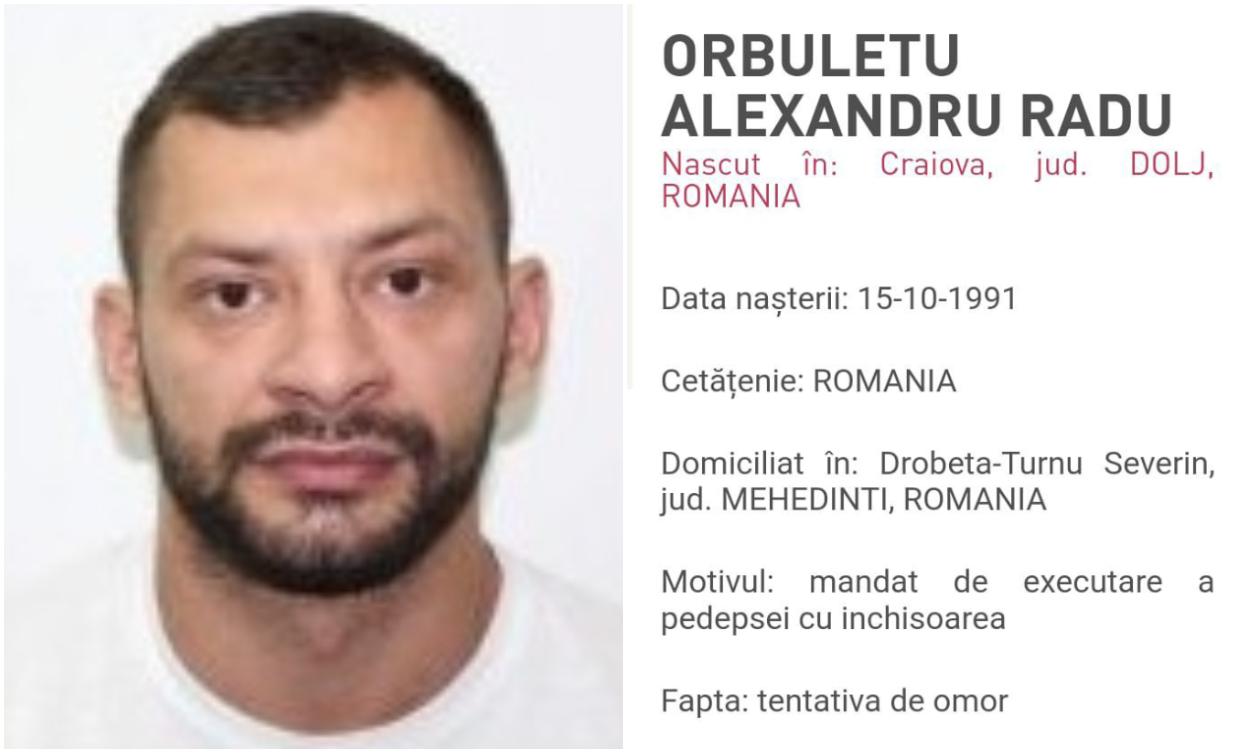 Alexandru Orbulețu, căutat internațional după ce a lovit cu maceta în cap un șofer, va adus în țară. E condamnat la închisoare pentru tentativă de omor