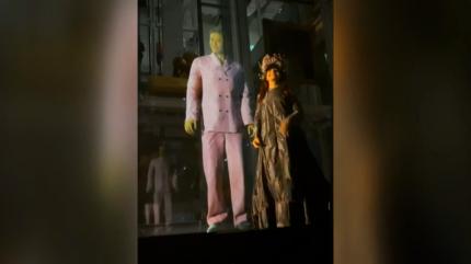 S-a căsătorit cu o hologramă