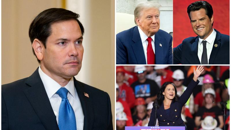 Primele numiri făcute de Donald Trump, în noua administrație. Marco Rubio, Matt Gaetz și Tulsi Gabbard, în poziții-cheie