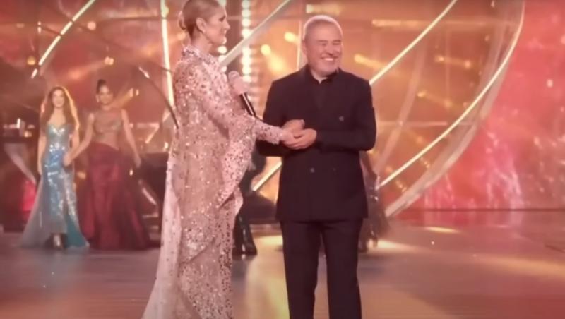 Céline Dion, apariţie surpriză la prezentarea de modă Elie Saab din Riad. Cum a defilat diva din Quebec