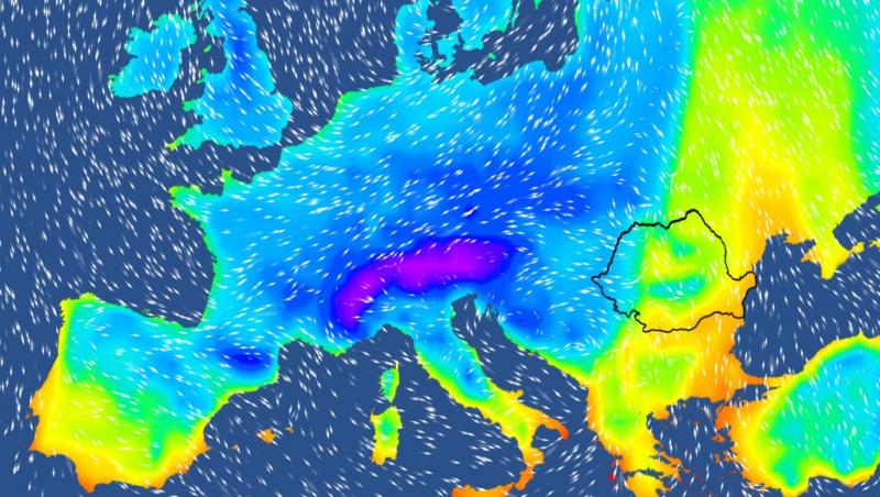 Vremea 18 noiembrie - 16 decembrie 2024. Mai cald la început de săptămână, apoi răcire. Ninsori și viscol la munte