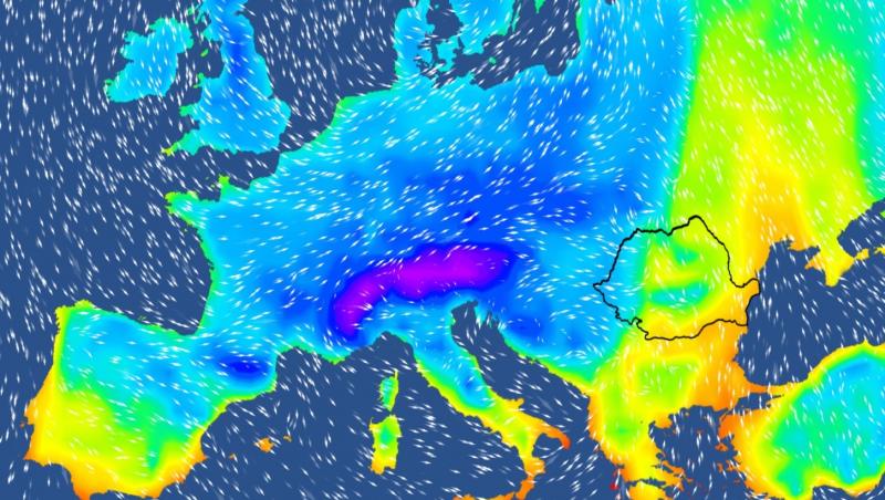 De miercuri seară, vremea se schimbă radical în toată ţara. ANM anunţă răcire accentuată, vânt puternic, lapoviță și ninsori