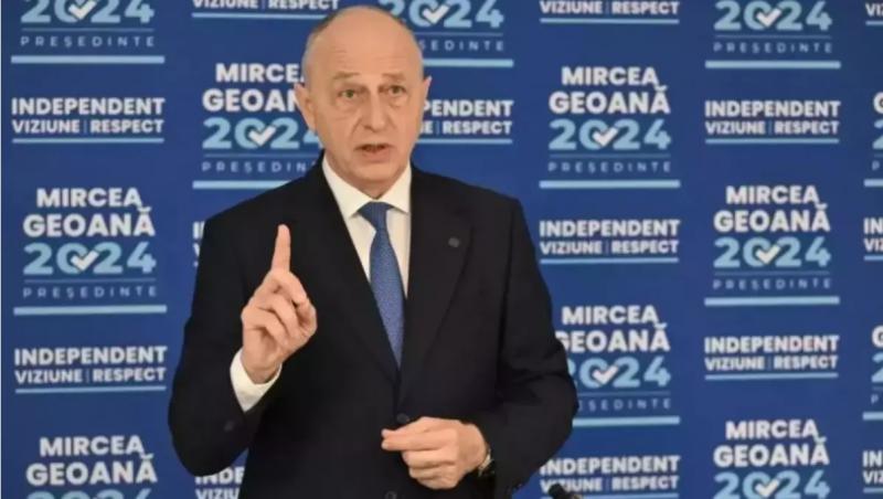 Mircea Geoană ar fi de acord cu cedarea teritoriilor de către Ucraina dacă ar deveni preşedinte: "E evident că nu au resurse să recupereze întreg teritoriul"