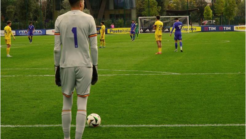 Italia - România, 4-1, în Elite League U20. Atanas Trică a marcat golul de onoare al tricolorilor în minutul 81