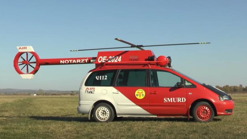 Prima maşină elicopter din România îi aparţine unui aviator din Gorj. Cu cât a vrut să o cumpere un cunoscut influencer