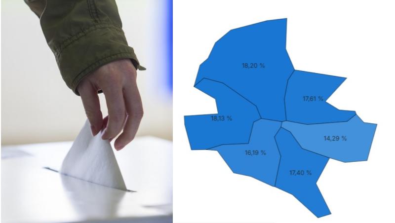 Referendum în Bucureşti live text. HARTA: prezenţa pe sectoare. Peste 15% prezenţă la ora 13:00