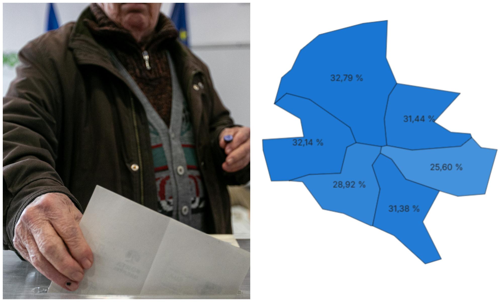 Referendum în Bucureşti. HARTA: prezenţa pe sectoare
