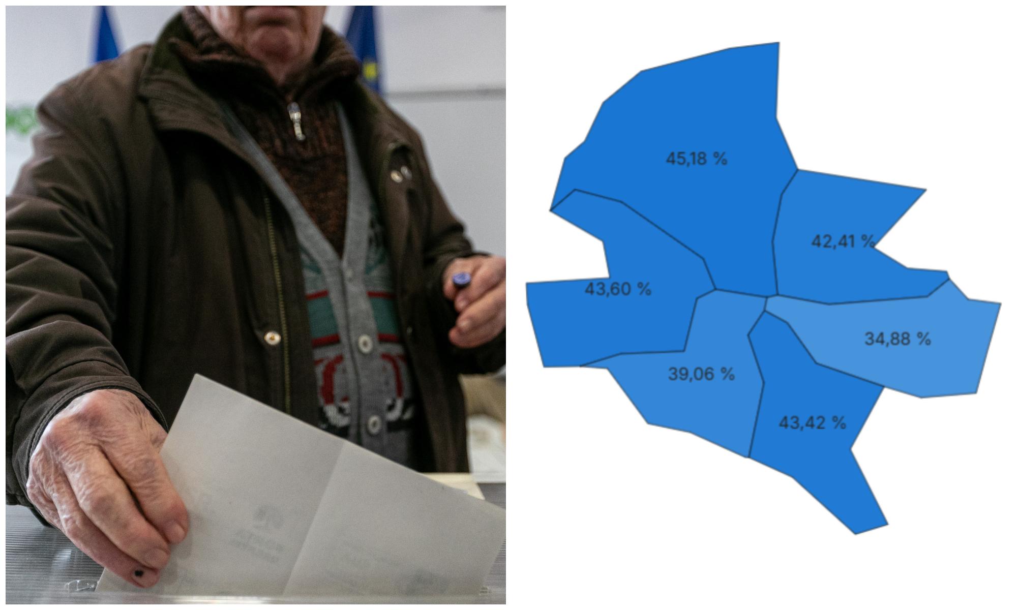 Referendum în Bucureşti. HARTA: prezenţa pe sectoare