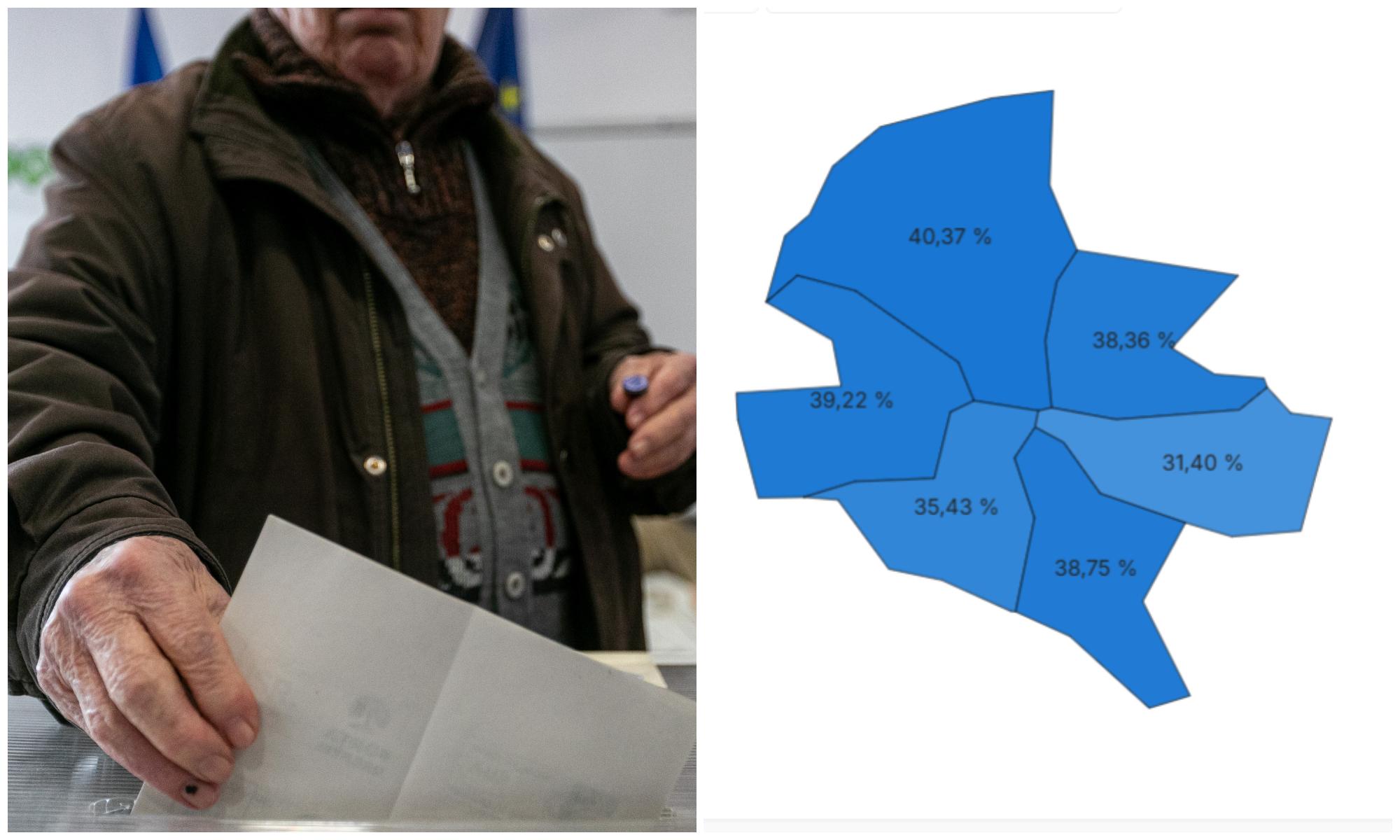 Referendum în Bucureşti. HARTA: prezenţa pe sectoare
