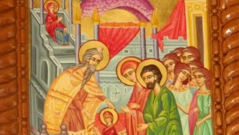 21 noiembrie, Intrarea în Biserica a Maicii Domnului. Sărbătoare cu cruce roşie în calendarul ortodox