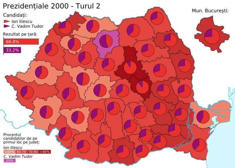 Rezultatele celui de al doilea tur de scrutin