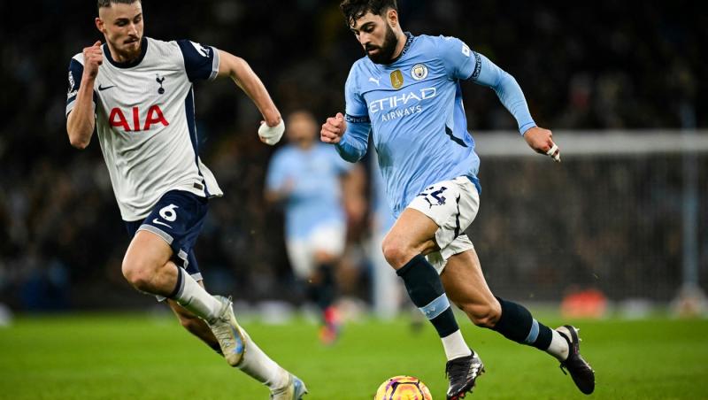 Manchester City - Tottenham 0-4. Radu Drăguşin a fost titular la londonezi. E pentru prima dată în carieră când Guardiola pierde 5 meciuri consecutive