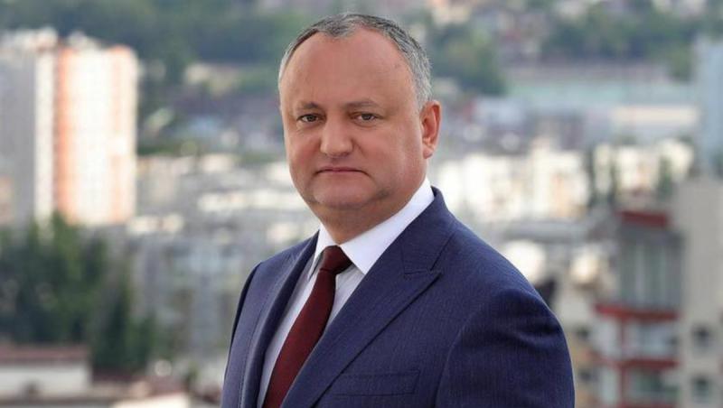 Pro-rusul Igor Dodon îl felicită pe Călin Georgescu, după primul tur al alegerilor prezidenţiale