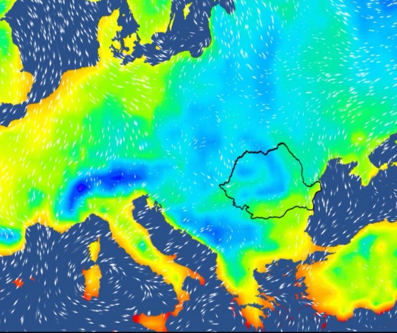 Nou val de precipitații de la mijlocul acestei săptămâni Nou val de precipitații de la mijlocul acestei săptămâni