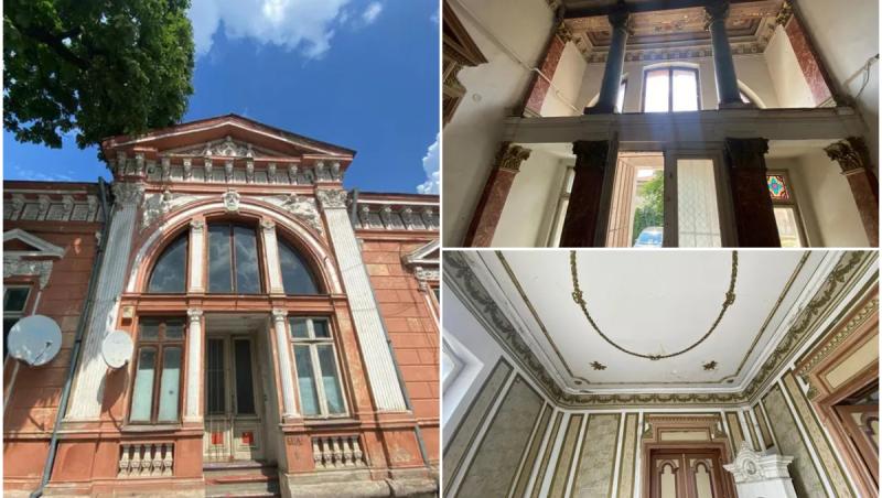 O vilă istorică din 1887, scoasă la vânzare. Se află în inima Capitalei şi are elemente arhitecturale și decorative unice