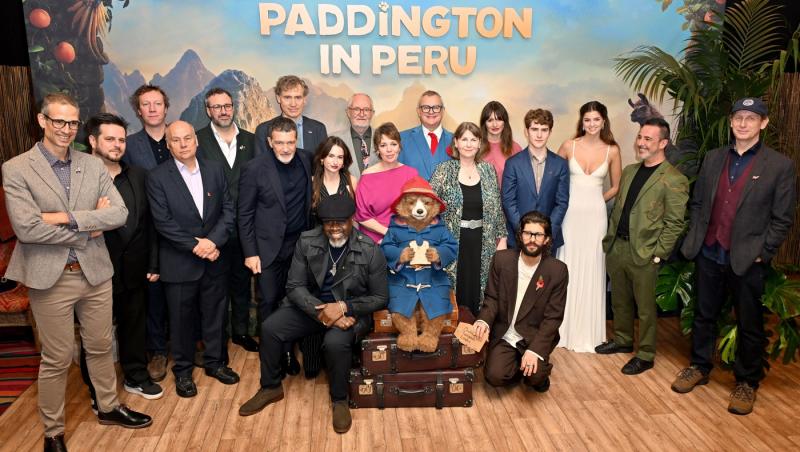 Ursuleţul Paddington revine pe marile ecrane. Filmul care prezintă aventura sa în Peru a avut premiera la Londra