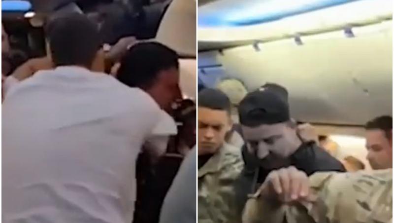 Clipe de panică la bordul unui avion cu destinaţia Panama. Un pasager a luat o stewardesă ostatică şi a încercat să deschidă uşa aeronavei