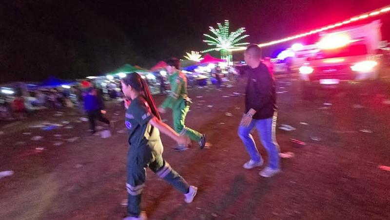 Trei morţi şi cel puţin 48 de răniţi la un festival de muzică din Thailanda. Dispozitiv exploziv, aruncat în mulțime