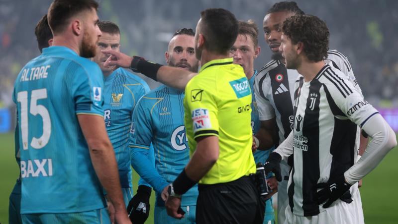 Juventus - Venezia scor 2-2. Torinezii, luaţi prin surprindere de ultima clasată în campionatul Italiei