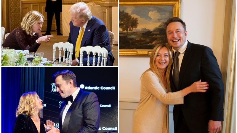 CNN: Giorgia Meloni, apropiată de Elon Musk, ar putea fi puntea dintre Trump şi Europa. "Axa SUA-UE trece prin Italia"