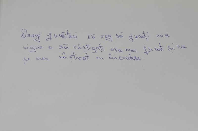 Mesajul transmis de câştigătoare