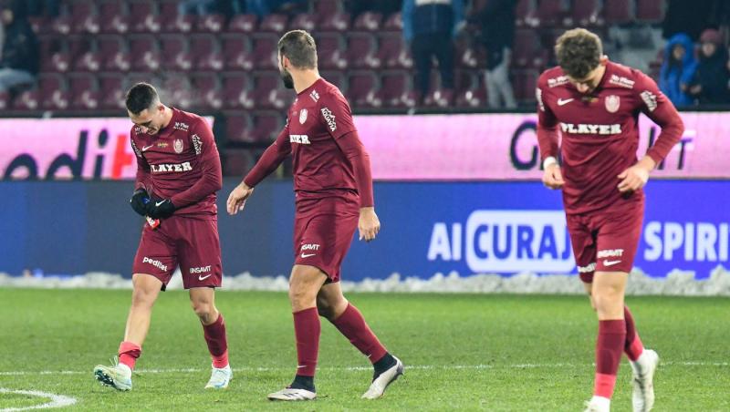 Rapid - CFR Cluj scor 0-2. Ambele echipe merg în sferturile Cupei României