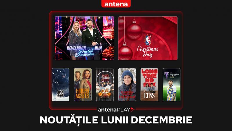 Noutățile lunii decembrie în AntenaPLAY