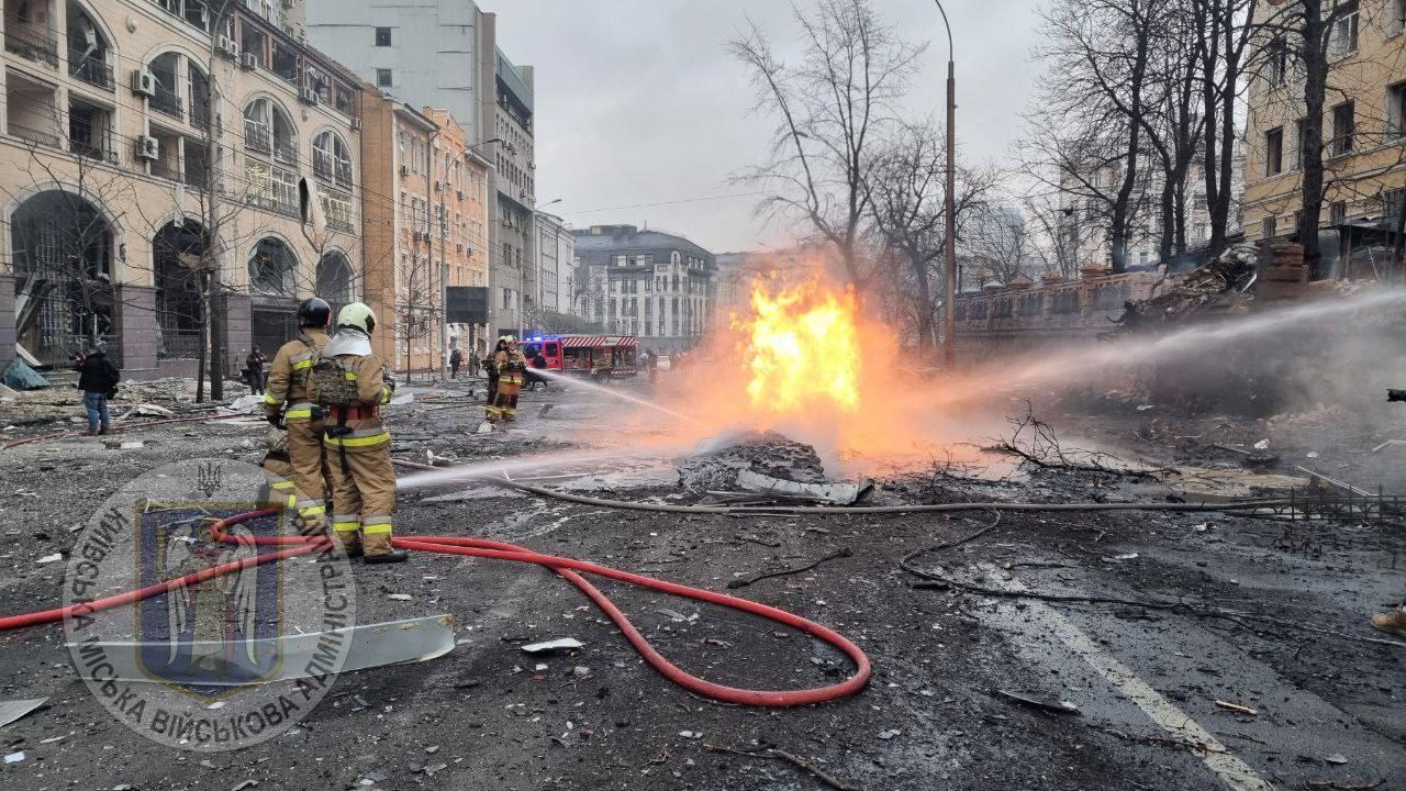 Rusia a atacat Kievul cu rachete balistice, răzbunare pentru atacul Ucrainei cu rachete occidentale asupra Rostov