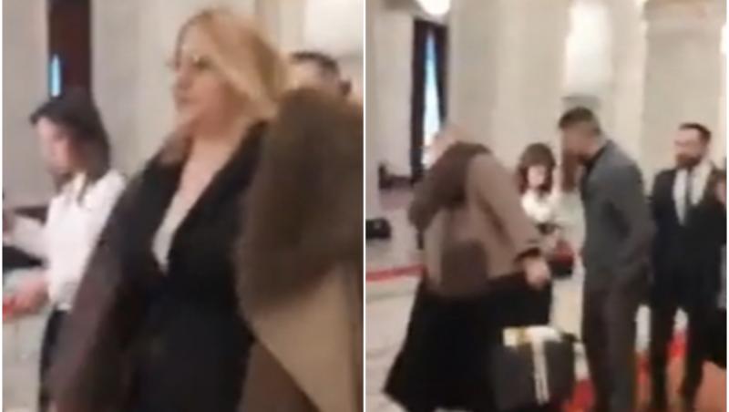 Parchetul General a deschis dosar penal, după ce Diana Șoșoacă a agresat o jurnalistă de la Antena 3 în Parlament